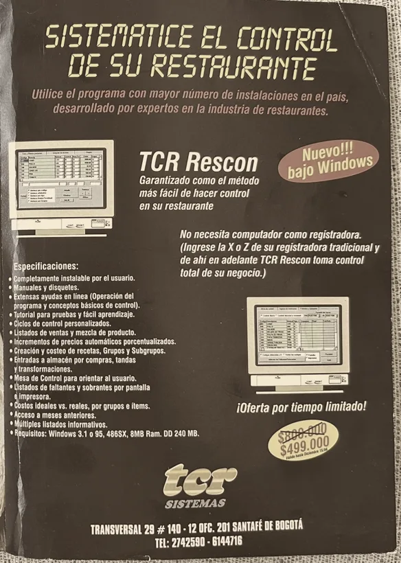 TCR Rescon: control cycles and ideal vs. real cost, already.
