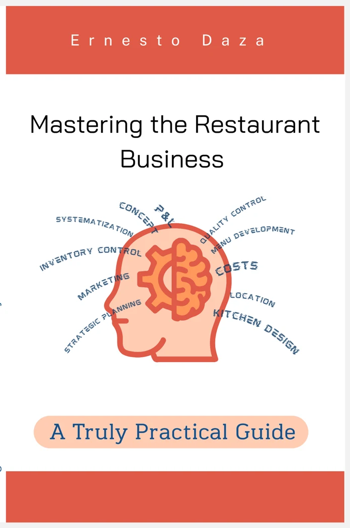 Cover of Mastering the Restaurant Business, by Ernesto Daza